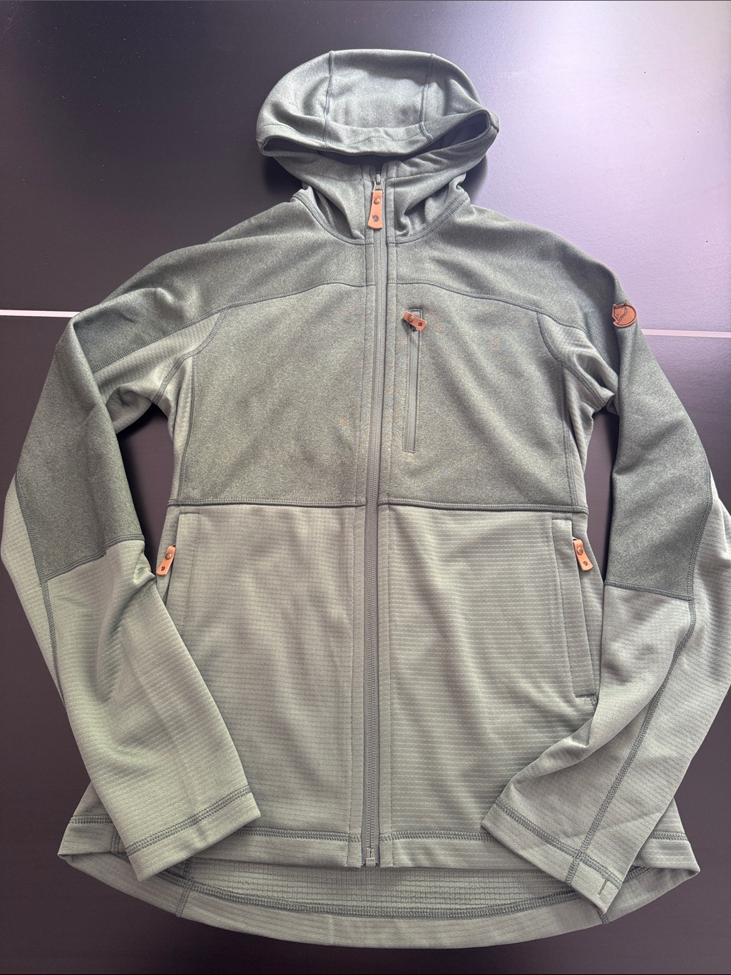 Fjallraven Abisko Trail Fleece Hooded Zip-Up Jacket